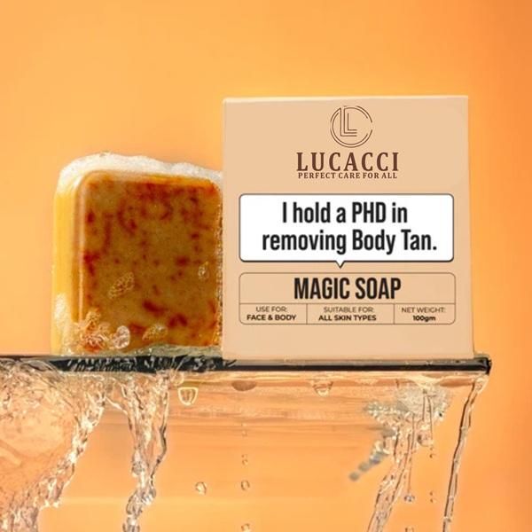 Lucacci Sandalwood & Saffron Magic Bath Soap