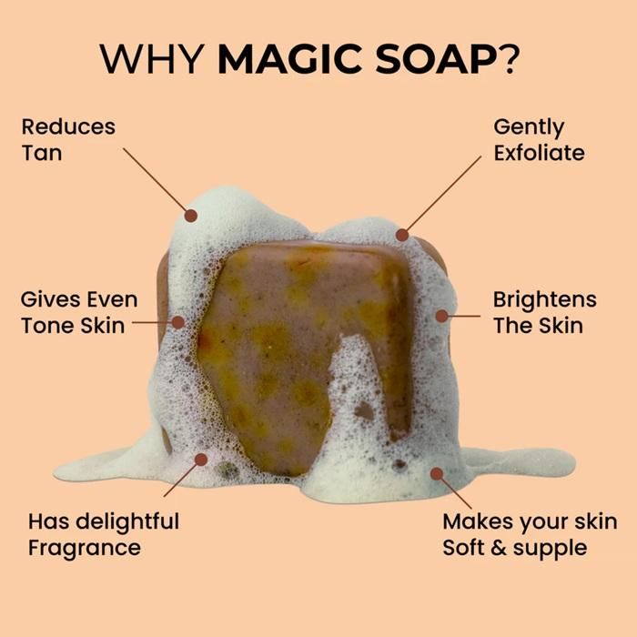 Lucacci Sandalwood & Saffron Magic Bath Soap