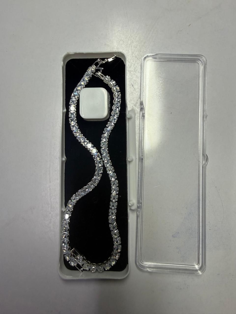 Emerald Diamond Tennis Bracelet